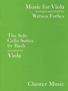 Solo Cello Suites by Bach Arranged for Viola