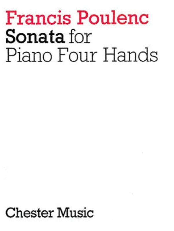 Poulenc - Sonata for 1 Piano 4 Hands
