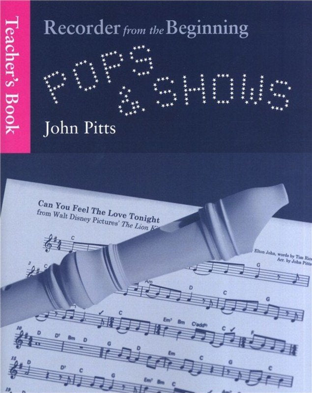 Recorder From the Beginning Pops & Shows Teachers