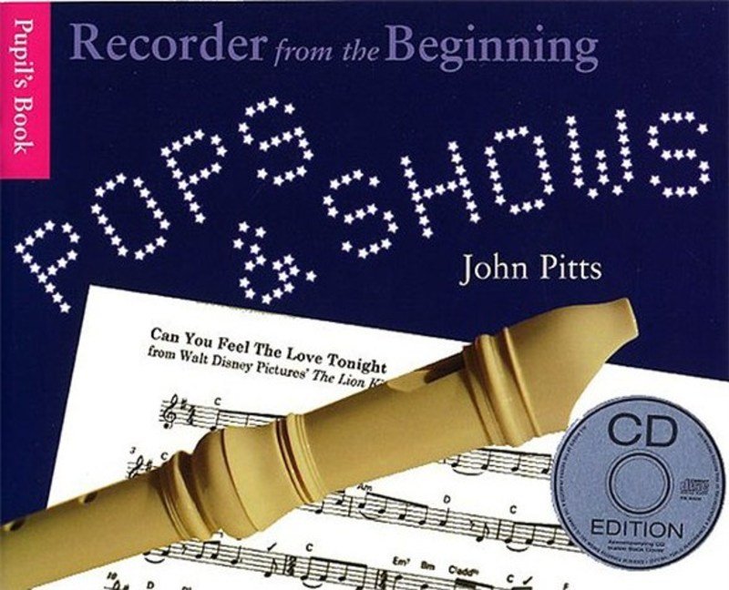 Recorder From the Beginning Pops Pupils Bk/cd