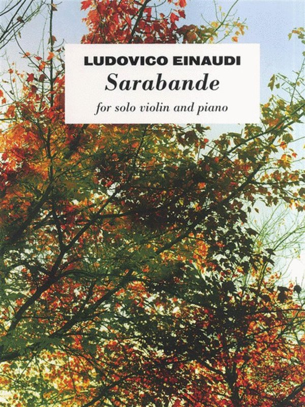 Einaudi - Sarabande for Solo Violin and Piano