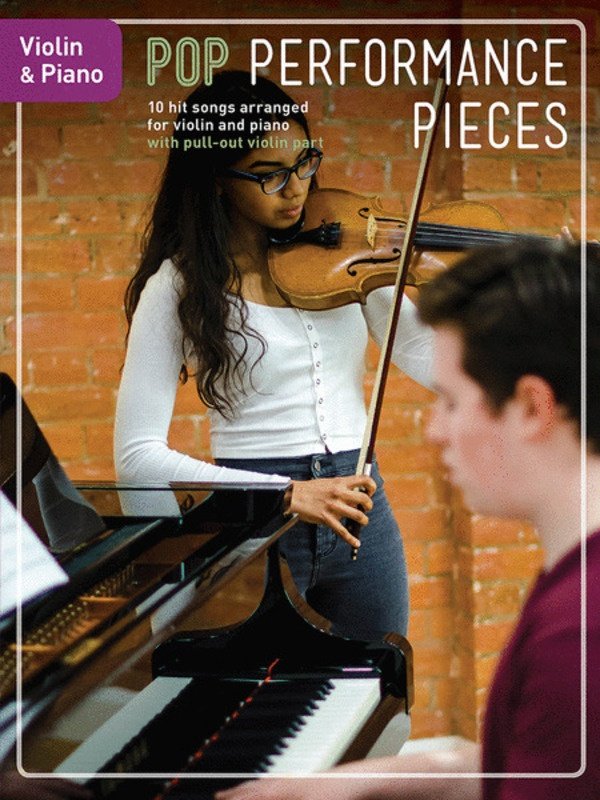 Pop Performance Pieces for Violin & Piano