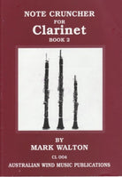 NOTE CRUNCHER CLARINET BK 2 BK/CD REVISED