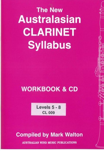 Australasian Clarinet Syllabus Bk/cd Lev 5 - 8