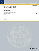 Pachelbel - Canon in D for 3 Violins/bc Score