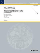 Hummel - Christmas Suite Op 13b for Chamber Orchestra Score