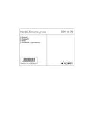 Handel - Concerto Grosso Op 6 Hwv 325 No 7 B Flat Parts