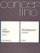 L Mozart - Divertimento I Full Score