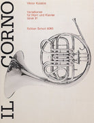 Kalabis - Variations Op 31 French Horn/piano