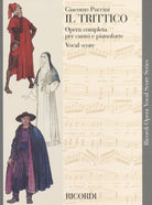 Puccini - Il Trittico Vocal Score Ita/eng