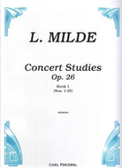 Milde - Concert Studies Op 26 Bk 1 Nos 1-25 Bassoon