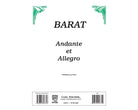 Barat - Andante and Allegro Trombone/piano