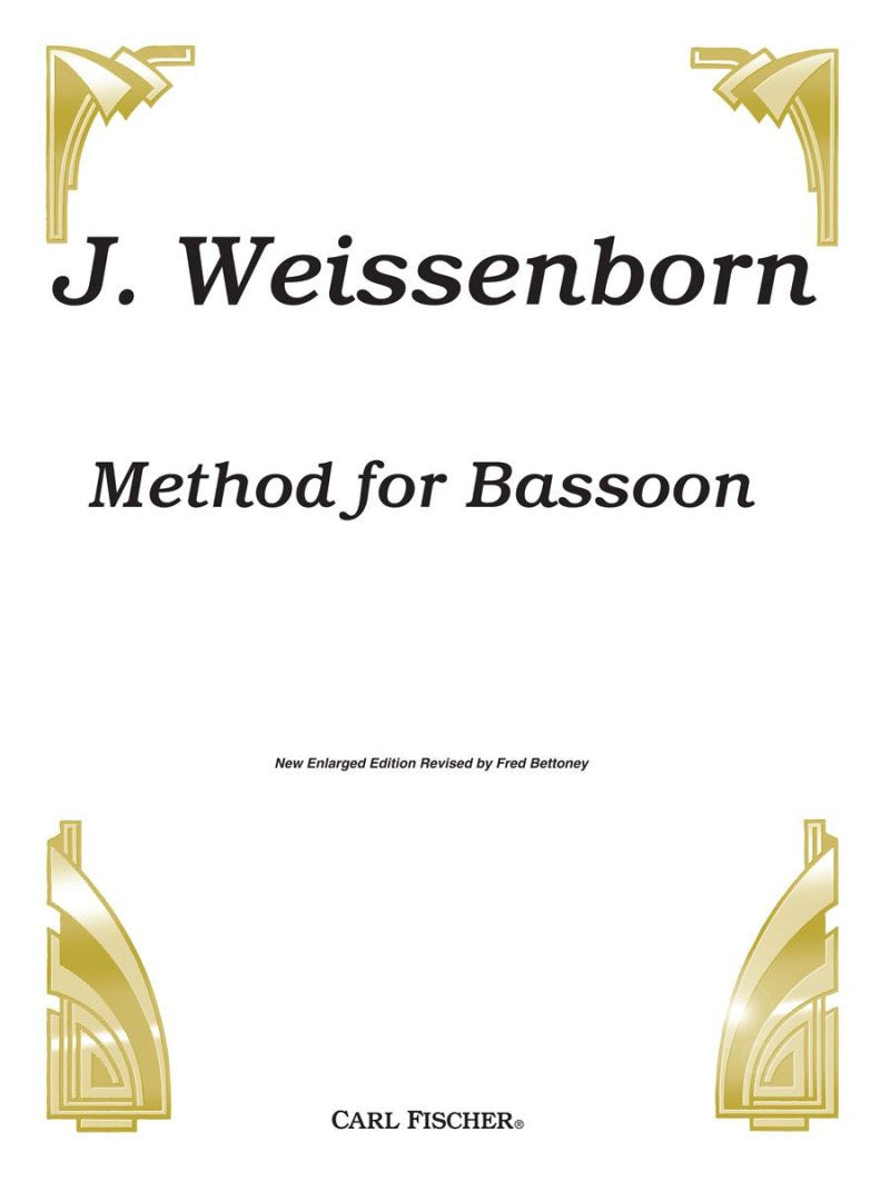 WEISSENBORN - METHOD FOR BASSOON ED BETTONY