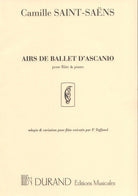 Saint Saens - Airs De Ballet Dascanio for Flute/piano
