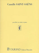 Saint Saens - Odelette Op 162 Flute/piano