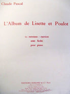Pascal - Lalbum De Lisette Et Poulot for Piano
