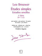 Brouwer - Etudes Simples Vol 1 Nos 1-5 Guitar
