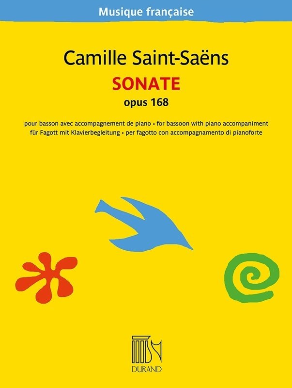 Saint-Saens - Sonata Op 168 Bassoon/piano