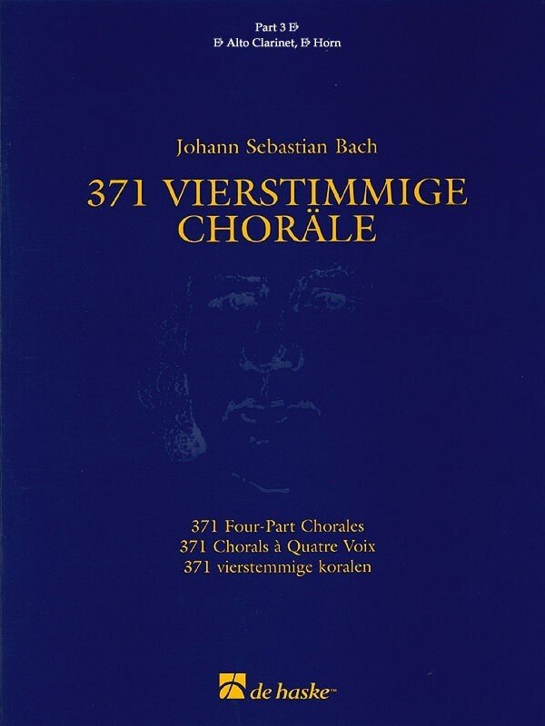 371 Four Part Chorales Part 3 E Flat Treble Clef