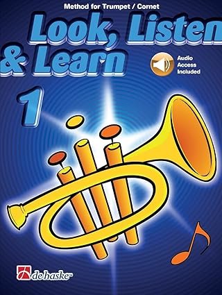 LOOK LISTEN & LEARN 1 TRUMPET/CORNET BK/OLA