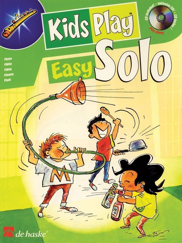 Kids Play Easy Solos Flute Bk/cd