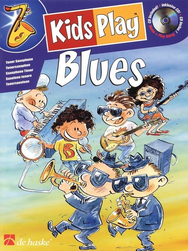 Kids Play Blues Sop/ten Sax Bk/cd