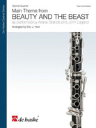 Beauty and the Beast Clarinet Quartet Sc/pts