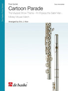 Cartoon Parade Flute Quintet Sc/pts