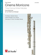 Cinema Morricone for Flute Quartet Sc/pts