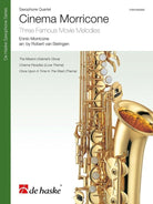 Cinema Morricone for Sax Quartet Sc/pts