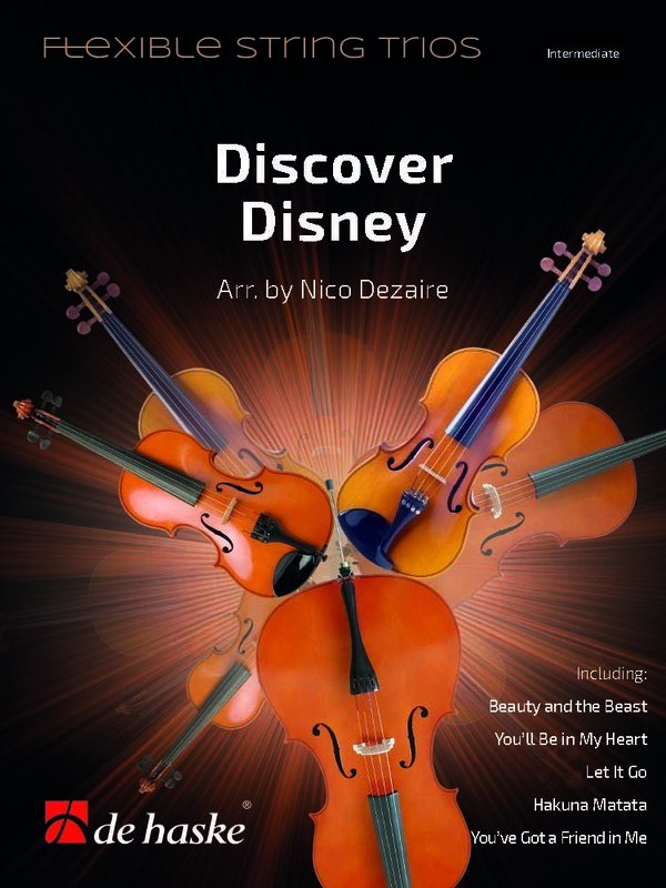 DISCOVER DISNEY FLEXIBLE STRING TRIOS SC/PTS