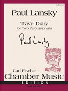 Travel Diary Two Percussionsits