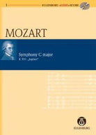 Mozart - Symphony No 41 C K 551 Jupiter Study Score Bk/cd