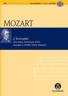 Mozart - Night Music K 525 Octet K 388 Study Score Bk/cd