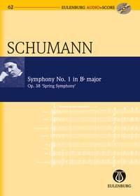 Schumann - Symphony No 1 Op 38 Spring Study Score Bk/cd
