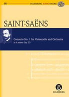 Saint-Saens - Cello Concerto No 1 Op 33 Study Score Bk/cd