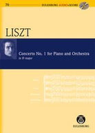 Liszt - Piano Concerto No 1 E Flat Study Score Bk/cd