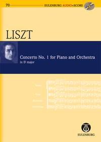 Liszt - Piano Concerto No 1 E Flat Study Score Bk/cd