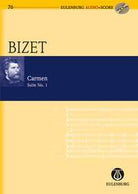 Bizet - Carmen Suite No 1 Study Score Bk/cd