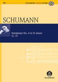 Schumann - Symphony No. 4 D Minor Op. 120  Study Score Bk/cd