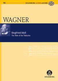 Siegfried-Idyll / the Ride of the Valkyries Study Score Bk/c