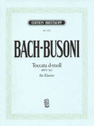 Bach - Toccata D Minor Bwv 565 Piano Arr Busoni