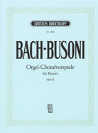 Organ Chorale Preludes Bk 2 Ed Busoni
