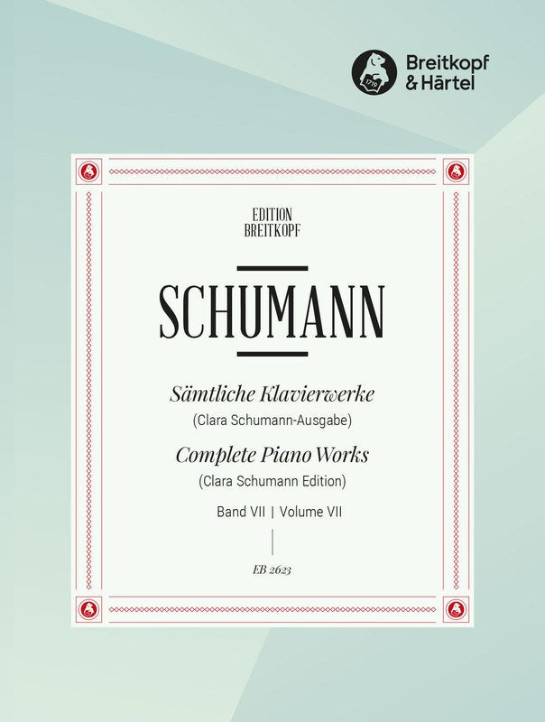 Schumann - Complete Piano Works Vol 7