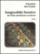 Selected Sonatas Bk 1 Fl/pno