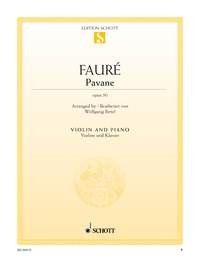 Faure - Pavane Op 50 for Violin/piano