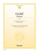 Faure - Pavane Op 50 for Clarinet/piano