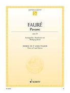 Faure - Pavane Op 50 for French Horn/piano