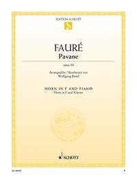 Faure - Pavane Op 50 for French Horn/piano