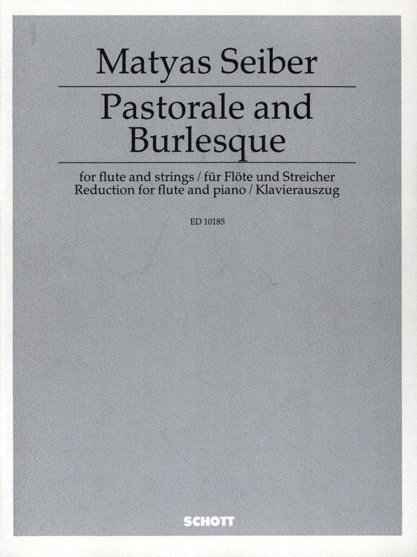 Seiber - Pastorale/burlesque for Flute/piano